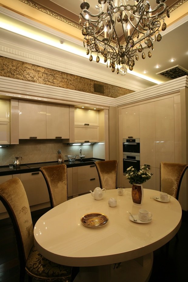 Фото из портфолио Интерьер пентхауса в ЖК "Триумф Палас" – фотографии дизайна интерьеров на INMYROOM