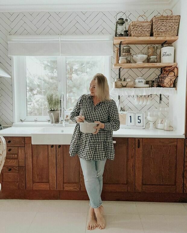 Фотография: Кухня и столовая в стиле Прованс и Кантри, Ремонт на практике – фото на INMYROOM