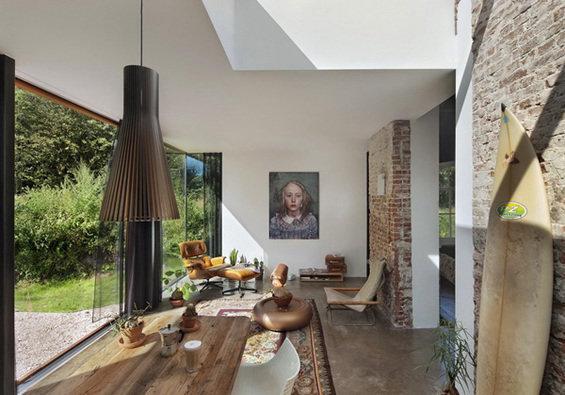 Фотография: Кухня и столовая в стиле Лофт, Дом, Дома и квартиры – фото на INMYROOM