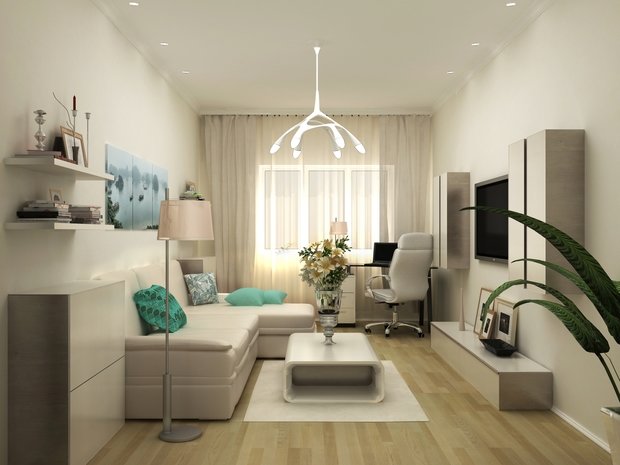 Фотография: Гостиная в стиле Современный, Минимализм – фото на INMYROOM