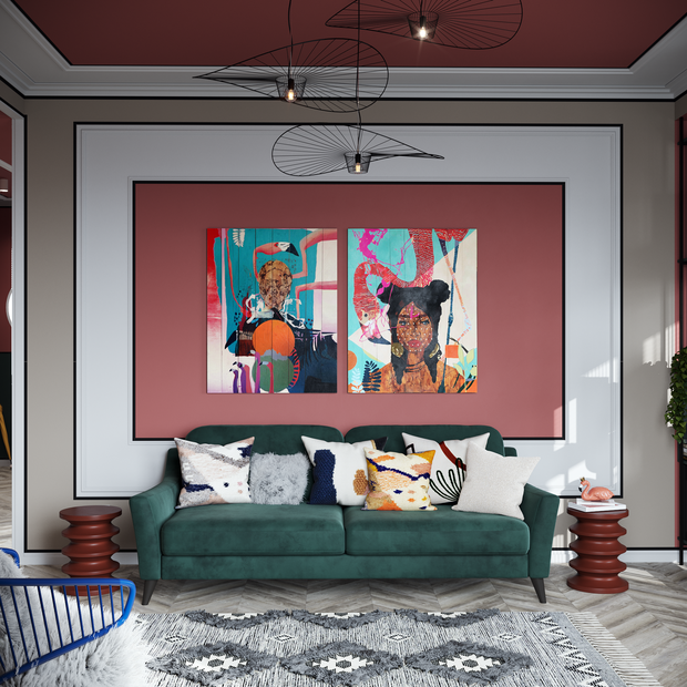 Фото из портфолио Яркий интерьер гостевой зоны в Санкт-Петербурге – фотографии дизайна интерьеров на INMYROOM