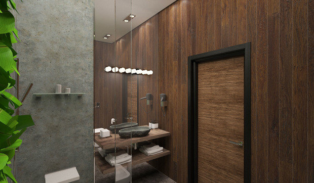 Фото из портфолио Дизайн гостевого дома (шале) – фотографии дизайна интерьеров на INMYROOM