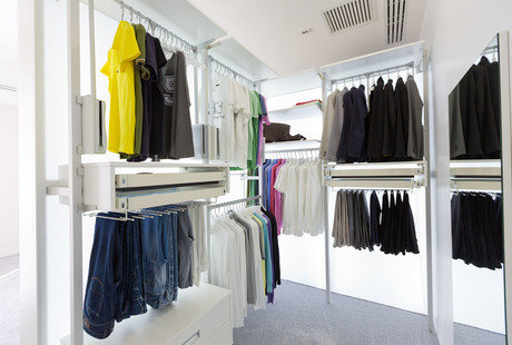 Дизайн гардеробной комнаты