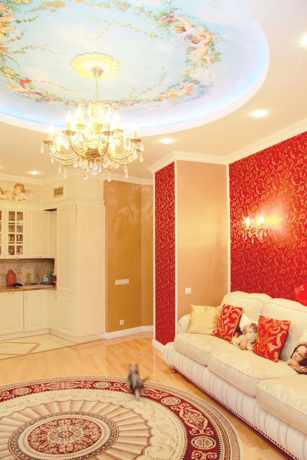 Фото из портфолио Проект трех-комнатной квартиры.  – фотографии дизайна интерьеров на INMYROOM