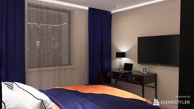 Фото из портфолио Спальня | Томск | 2023 – фотографии дизайна интерьеров на INMYROOM