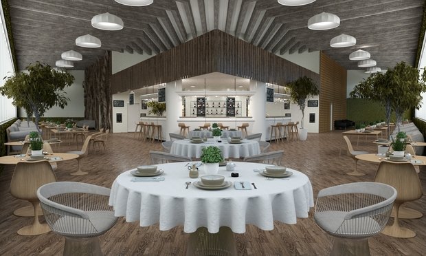 Фото из портфолио проект ресторана wellnes sky в Белграде – фотографии дизайна интерьеров на INMYROOM