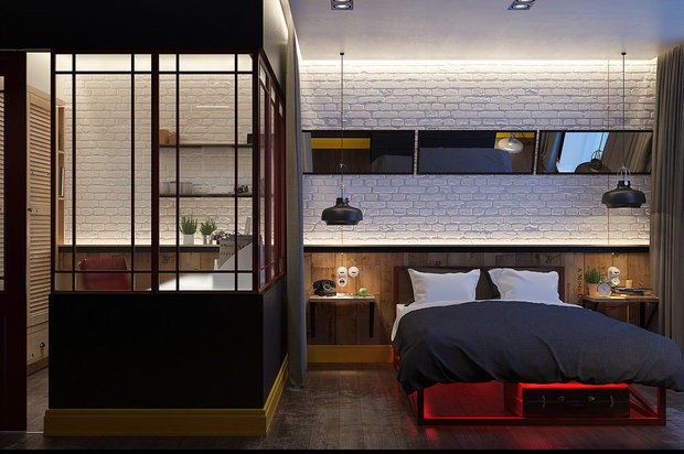 Фото из портфолио 2-к квартира, 72 м2 – фотографии дизайна интерьеров на INMYROOM