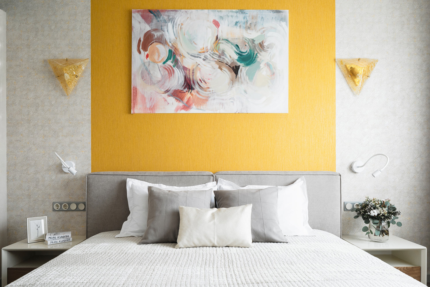 Фотография: Спальня в стиле Современный, Квартира, Проект недели, Санкт-Петербург, Монолитный дом, 3 комнаты, Более 90 метров, Ольга Дианова, Лилия Темербулатова, D&T architects – фото на INMYROOM