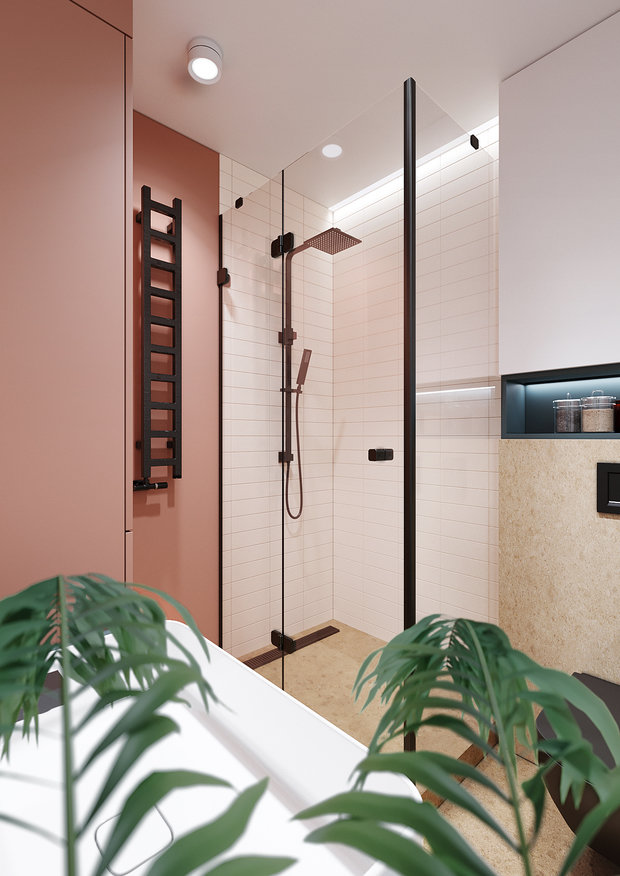 Фото из портфолио Однушка (35.4 кв.м.) – фотографии дизайна интерьеров на INMYROOM