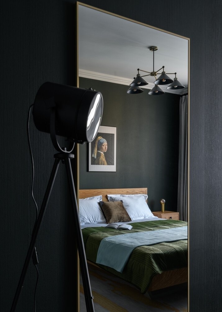 Фотография: Спальня в стиле Современный, Квартира, Проект недели, Санкт-Петербург, 1 комната, до 40 метров, Наталья Трифонова – фото на INMYROOM