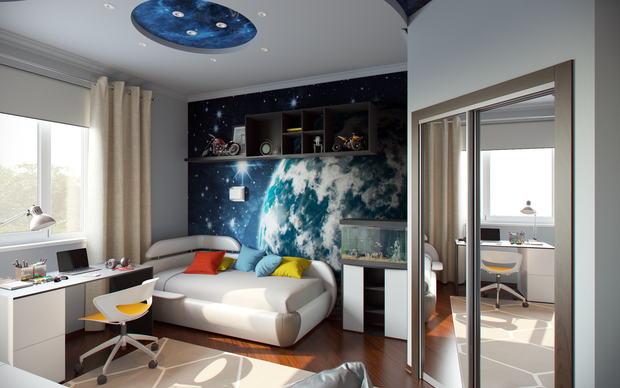 Фото из портфолио Детская для подростка – фотографии дизайна интерьеров на INMYROOM