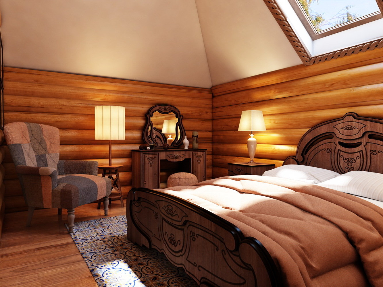 Фото из портфолио Комната для отдыха. Народная русская банька. – фотографии дизайна интерьеров на INMYROOM Фото из портфолио Комната для отдыха. Народная русская банька. – фотографии дизайна интерьеров на INMYROOM