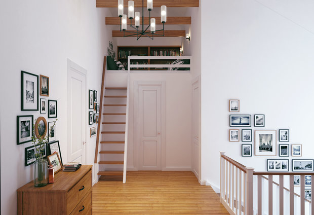 Фото из портфолио Дом в Липецке – фотографии дизайна интерьеров на INMYROOM