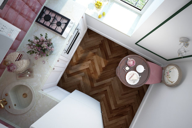 Фото из портфолио Квартира на Маяковской – фотографии дизайна интерьеров на INMYROOM