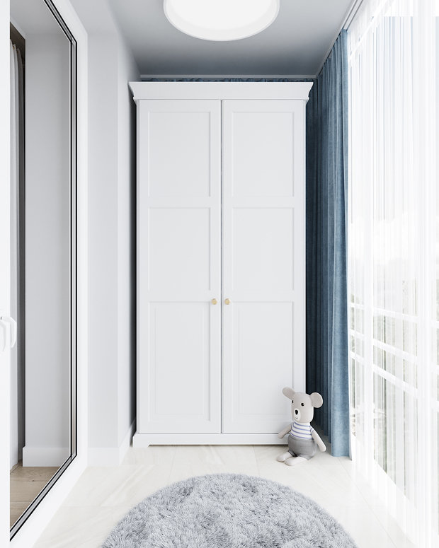 Фотография: Балкон в стиле Современный, Квартира, Проект недели, Санкт-Петербург, Елена Иванова, 3 комнаты, Более 90 метров – фото на INMYROOM