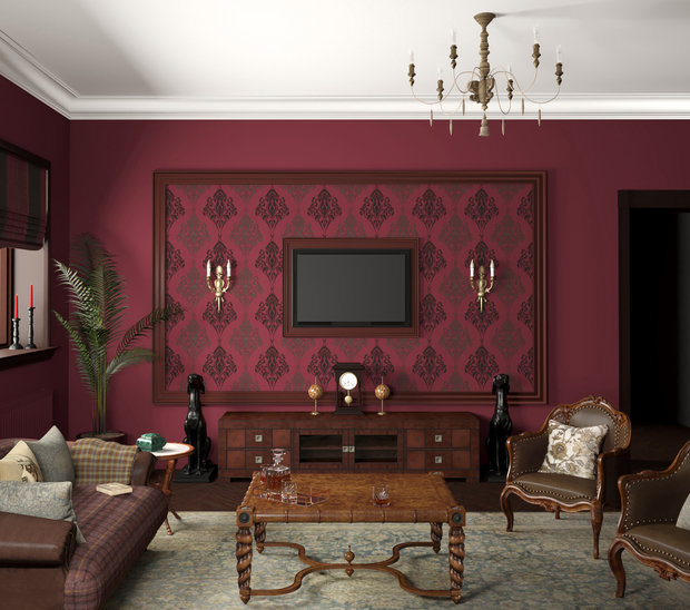 Фото из портфолио Туман и Бордо – фотографии дизайна интерьеров на INMYROOM