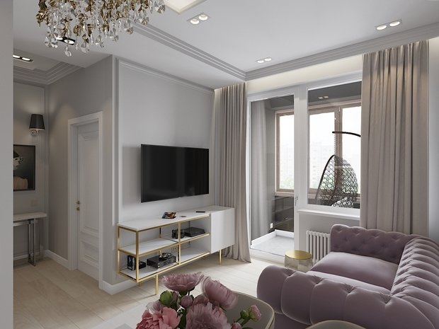 Фото из портфолио Квартира 45 м2. Простые истины – фотографии дизайна интерьеров на INMYROOM