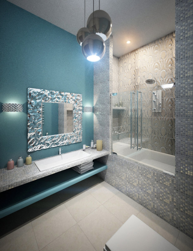 Фотография: Ванная в стиле Современный, Эклектика – фото на INMYROOM
