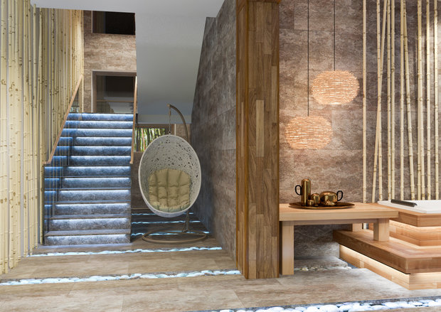 Фото из портфолио Дизайн банного комплекса – фотографии дизайна интерьеров на INMYROOM