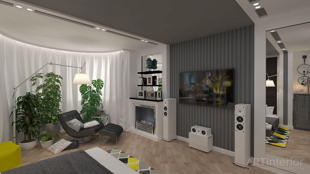 Фото из портфолио Квартира в Киеве – фотографии дизайна интерьеров на INMYROOM