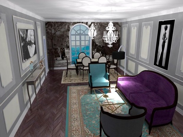 Фото из портфолио Soul of Paris  – фотографии дизайна интерьеров на INMYROOM