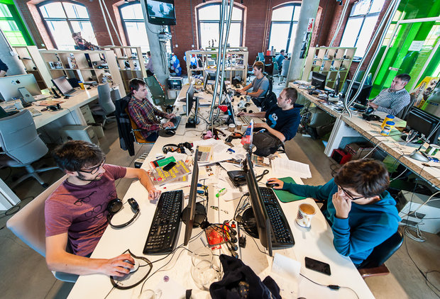 Фотография: Офис в стиле Лофт, Современный, Офисное пространство, Дома и квартиры – фото на INMYROOM