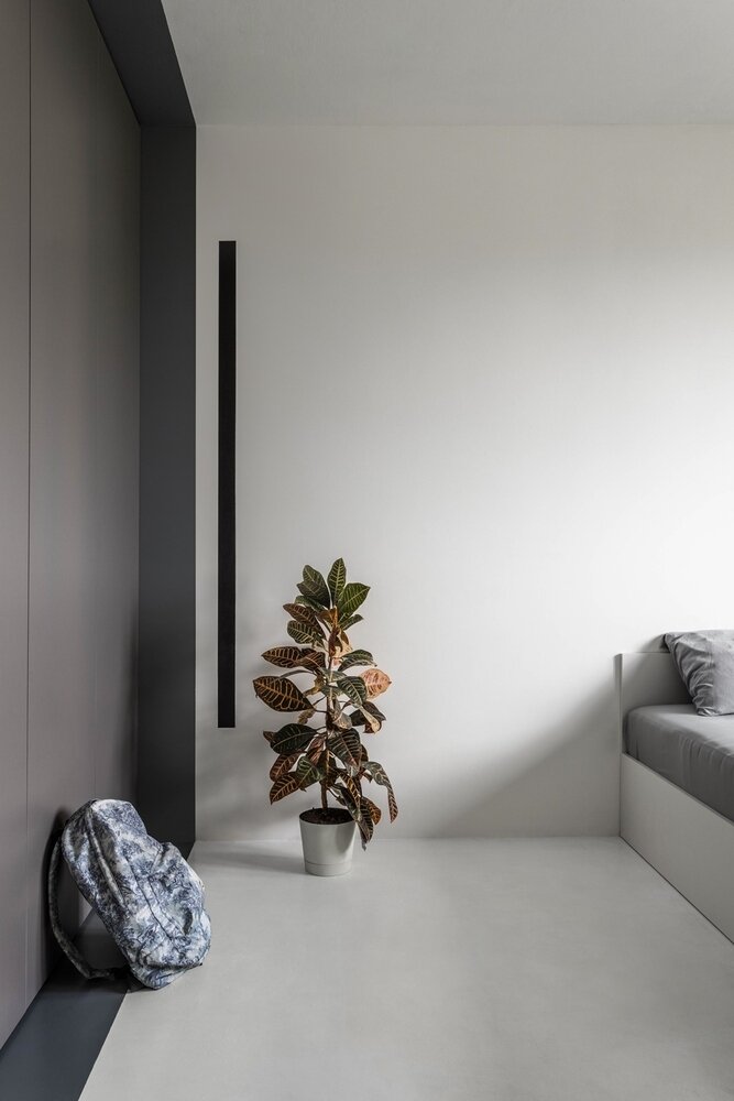 Фотография: Спальня в стиле Современный, Квартира, Минимализм, Проект недели, Рустэм Уразметов, 2 комнаты, 40-60 метров, Уфа – фото на INMYROOM Фотография: Спальня в стиле Современный, Квартира, Минимализм, Проект недели, Рустэм Уразметов, 2 комнаты, 40-60 метров, Уфа – фото на INMYROOM