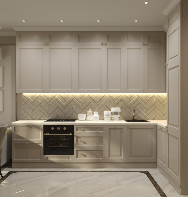 Фото из портфолио Дизайн-проект квартиры 64,4 кв.м  – фотографии дизайна интерьеров на INMYROOM