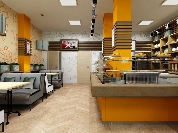 Фото из портфолио Кулинария «Сели-Съели» – фотографии дизайна интерьеров на INMYROOM