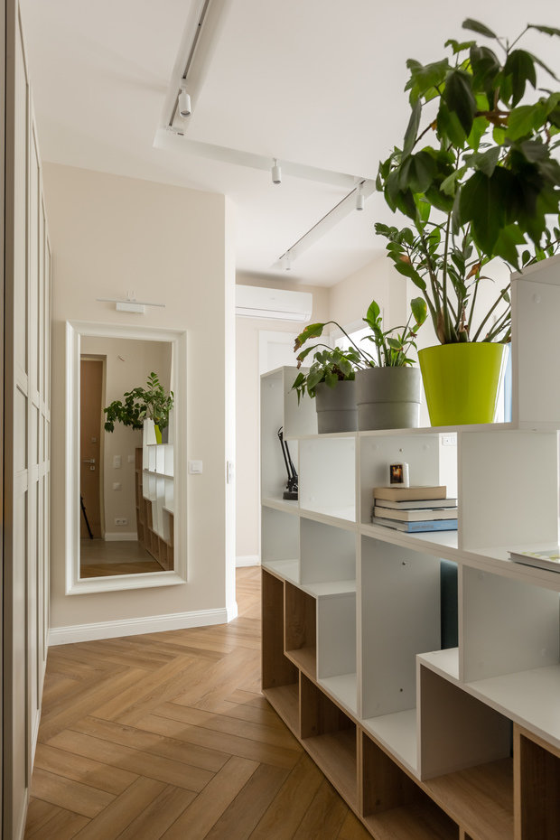 Фотография: Прихожая в стиле Скандинавский, Современный, Квартира, Проект недели, Москва, Buro Brainstorm, 1 комната, 40-60 метров – фото на INMYROOM