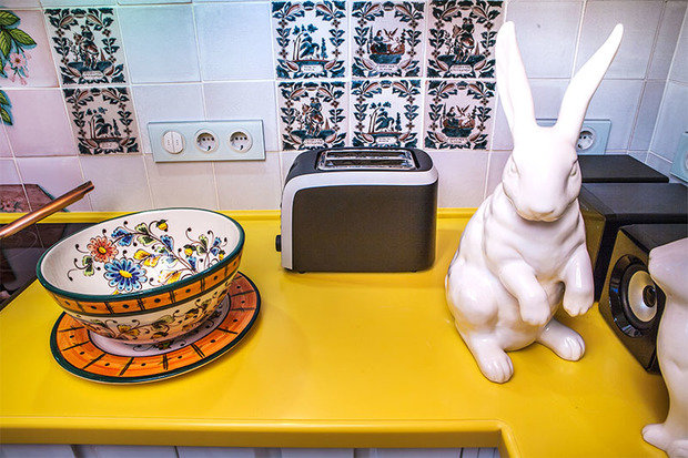 Фотография: Кухня и столовая в стиле Прованс и Кантри, Современный, Эклектика, Интерьер комнат – фото на INMYROOM