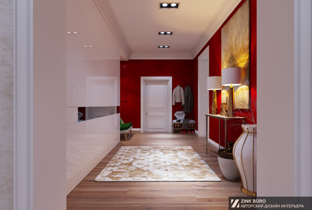Фото из портфолио RED flat – фотографии дизайна интерьеров на INMYROOM