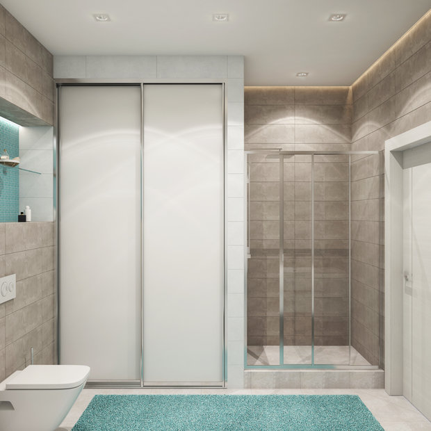 Фотография: Ванная в стиле Современный, Минимализм – фото на INMYROOM