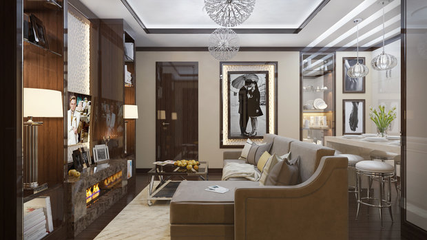 Фото из портфолио ЖК Авеню – фотографии дизайна интерьеров на INMYROOM