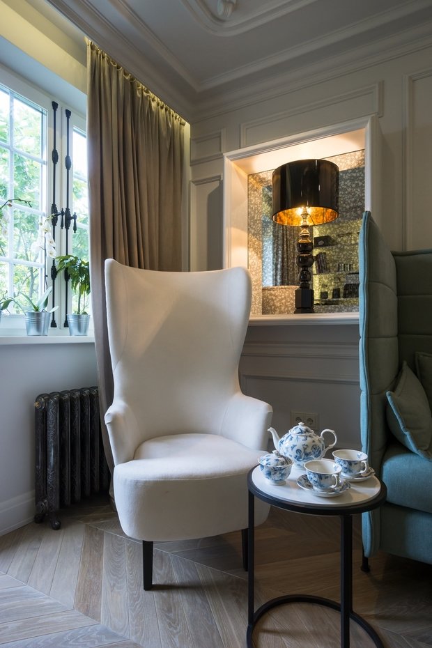 Фото из портфолио Французская гостиная  – фотографии дизайна интерьеров на INMYROOM