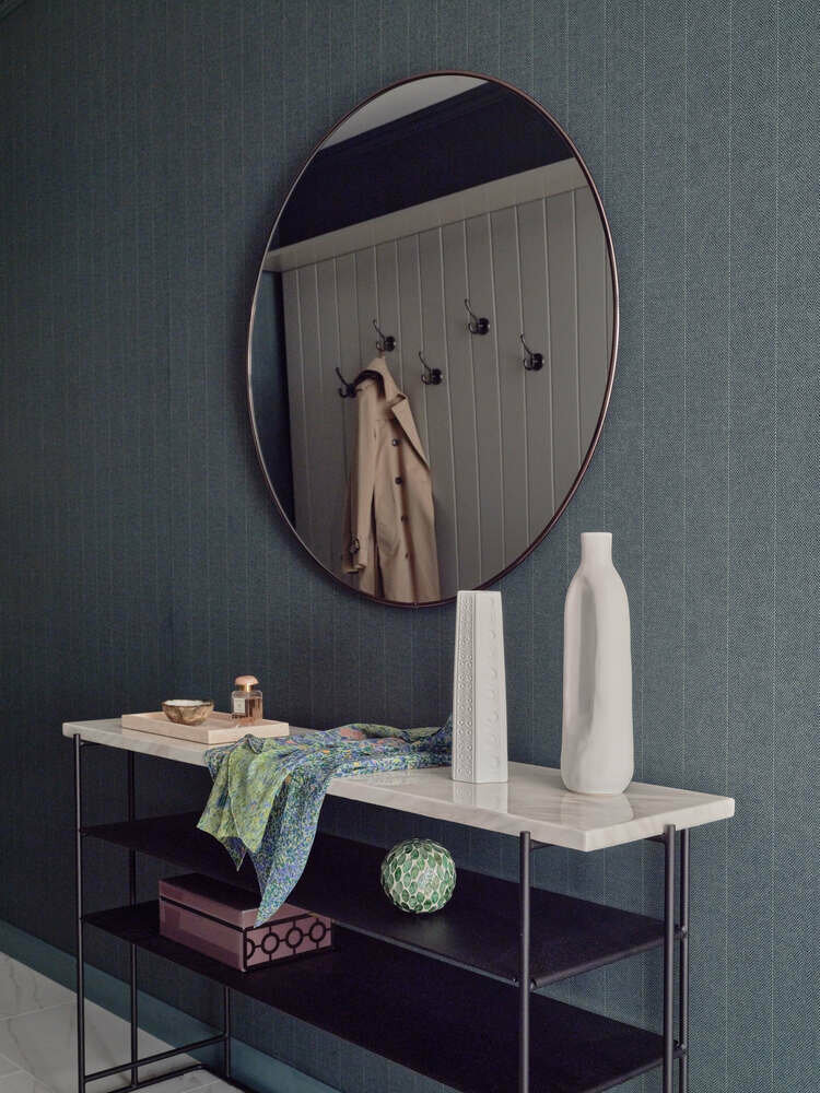 Фотография: Прихожая в стиле Современный, Классический, Квартира, Проект недели, Москва, Монолитный дом, 4 и больше, Более 90 метров, Ольга Рудакова, Rudakova design – фото на INMYROOM