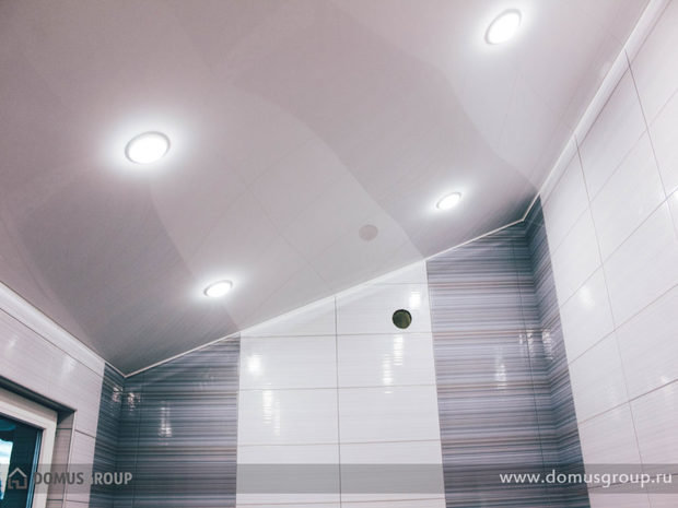 Фото из портфолио Натяжные потолки в коттедже – фотографии дизайна интерьеров на INMYROOM