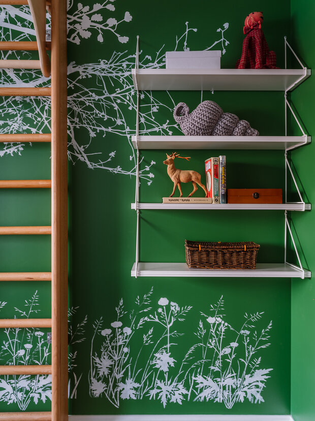 Фотография: Детская в стиле Современный, Квартира, Проект недели, Красногорск, Виктория Качуровская, Александра Бронникова, Монолитный дом, 4 и больше, Более 90 метров, Twosides.pro, Дмитрий Шешунов – фото на INMYROOM