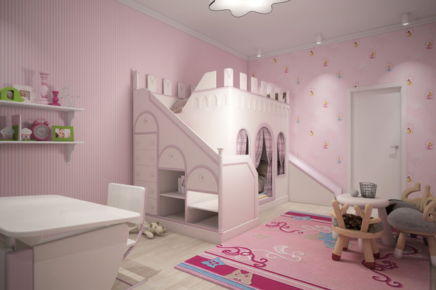 Фото из портфолио Идеи для Детских комнат – фотографии дизайна интерьеров на INMYROOM