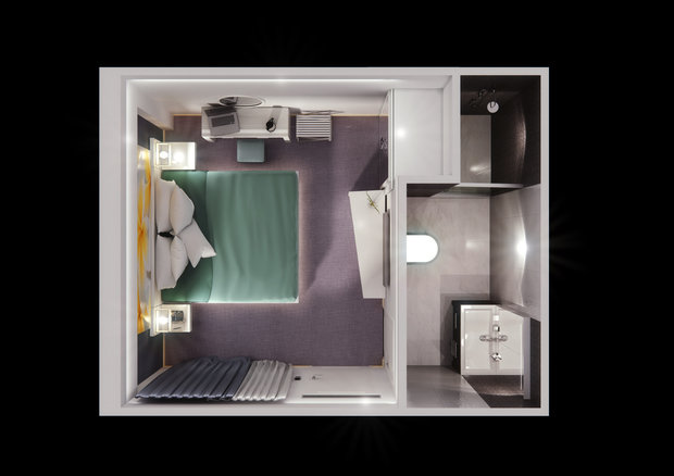 Фото из портфолио Комплектация отелей под ключ – фотографии дизайна интерьеров на INMYROOM