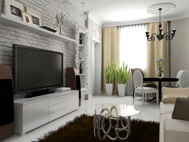 Фото из портфолио Квартира в Сестрорецке – фотографии дизайна интерьеров на INMYROOM