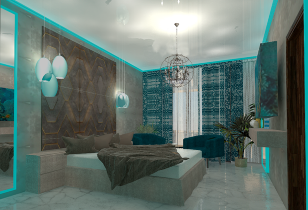 Фото из портфолио По волнам... – фотографии дизайна интерьеров на INMYROOM