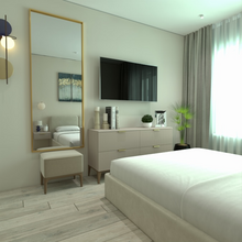Фото из портфолио ЖК Мегаполис Парк 50 кв.м – фотографии дизайна интерьеров на INMYROOM