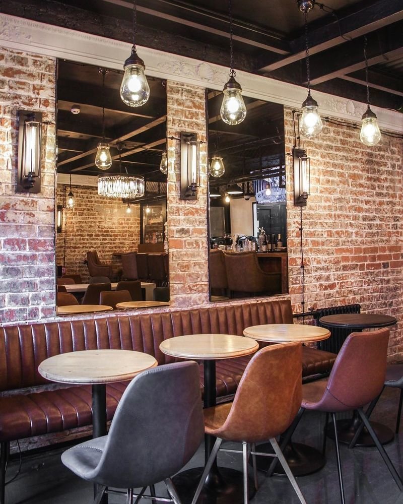 Фото из портфолио Бар, Москва, Басманная – фотографии дизайна интерьеров на INMYROOM