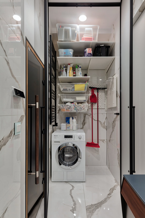 Фотография: Прочее в стиле Современный, Квартира, Проект дня, Москва, Ульяна Скапцова, 3 комнаты, Более 90 метров, US Interiors – фото на INMYROOM