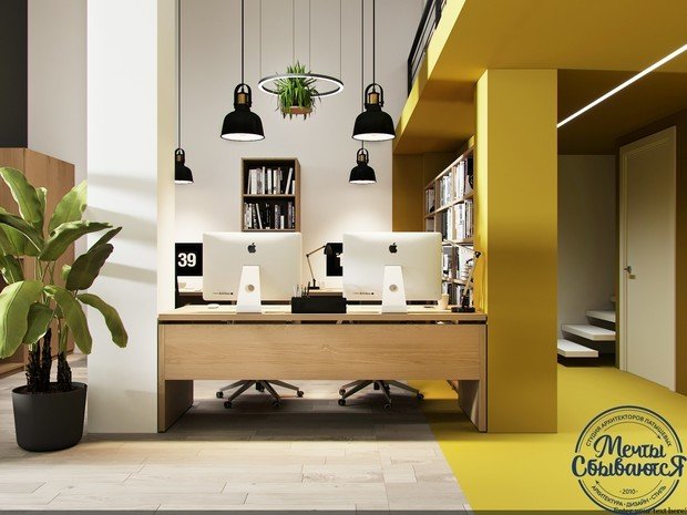 Фото из портфолио Офис нового уровня – фотографии дизайна интерьеров на INMYROOM