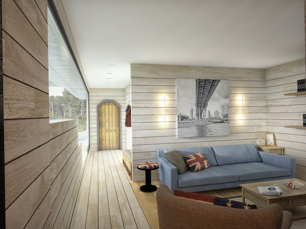 Фото из портфолио Wooden house – фотографии дизайна интерьеров на INMYROOM