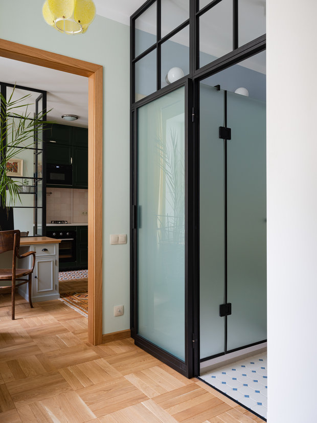 Фотография: Прихожая в стиле Прованс и Кантри, Эклектика, Квартира, Проект недели, Санкт-Петербург, 2 комнаты, 40-60 метров, Людмила Данилевич – фото на INMYROOM