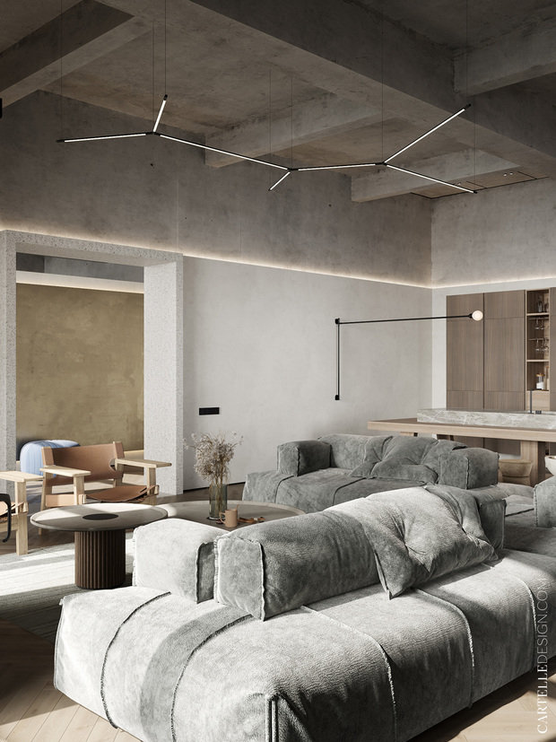 Фото из портфолио Beton M8 – фотографии дизайна интерьеров на INMYROOM