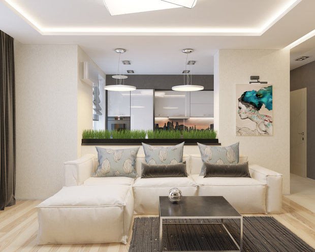 Фото из портфолио Реализация дизайн-проекта под ключ  – фотографии дизайна интерьеров на INMYROOM